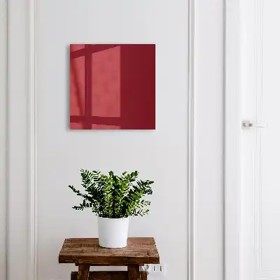 Decorative key box Vibrant Burgundy Elegant Minimalist