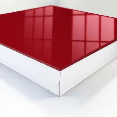 Wall mounted key cabinet Light burgundy minimalist style