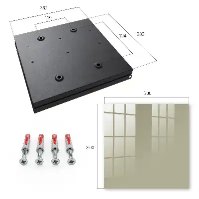 Key box for home Dark cream color