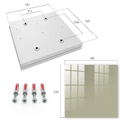Key box for home Dark cream color