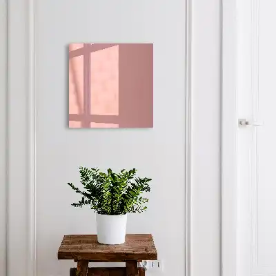 Decorative key box Solid shade of burgundy - vivid