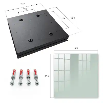 Key cabinet Light mint cohesion minimalism