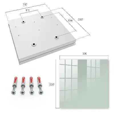 Key cabinet Light mint cohesion minimalism
