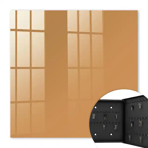 Key box for home Muted orange minimalism simplicity