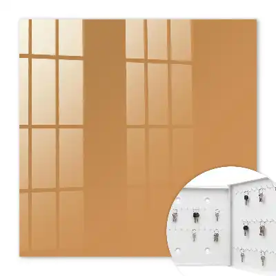 Key box for home Muted orange minimalism simplicity