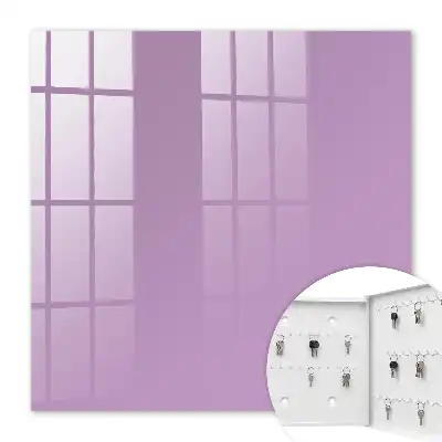 Key cabinet Light purple calming surface