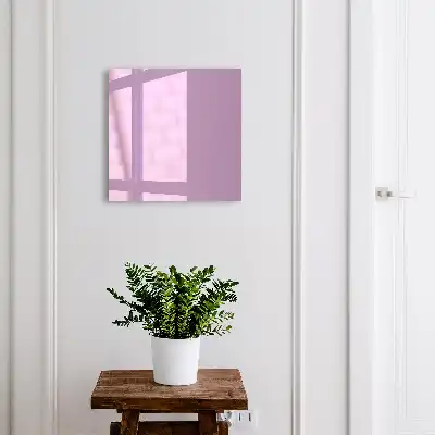 Key cabinet Light purple calming surface