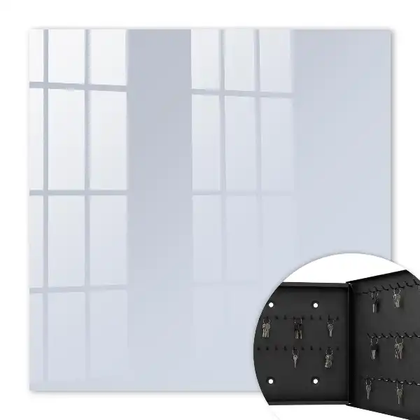 Key box for home Gray blue minimalist style
