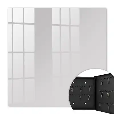 Wall mounted key cabinet Gray color