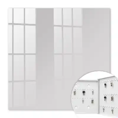Wall mounted key cabinet Gray color