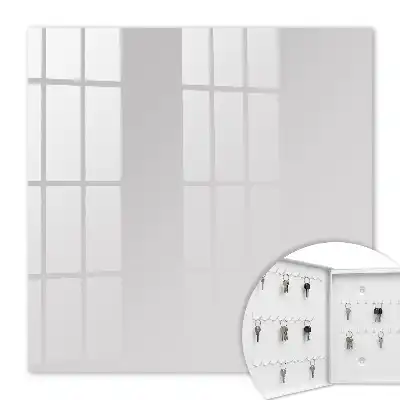 Wall mounted key cabinet Gray color