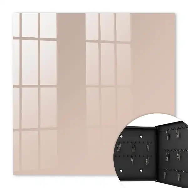 Key cabinet Beige pink harmony minimalist