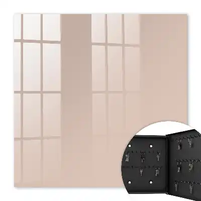 Key cabinet Beige pink harmony minimalist