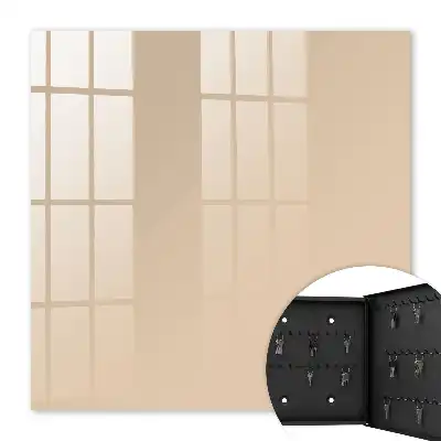 Decorative key box Beige orange calm elegance