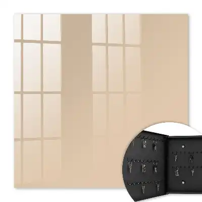 Decorative key box Beige orange calm elegance