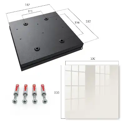 Key box for home Fashionable gray