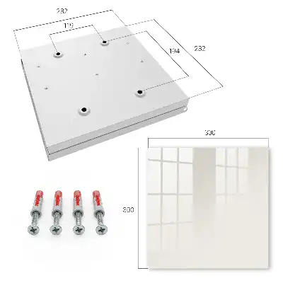 Key box for home Fashionable gray