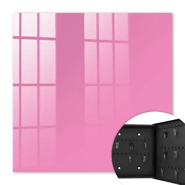 Key cabinet Cool pink of unnecessary decorations