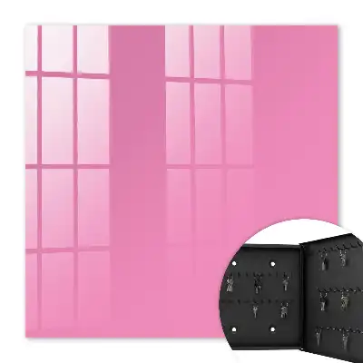 Key cabinet Cool pink of unnecessary decorations
