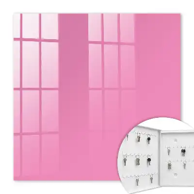 Key cabinet Cool pink of unnecessary decorations