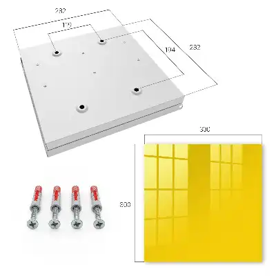 Key box for home Intense yellow, full of energy