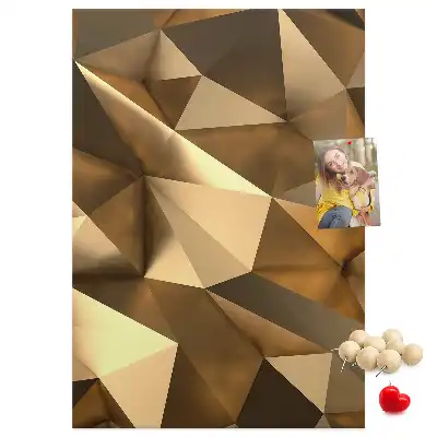 Cork pin board Three-dimensional abstraction