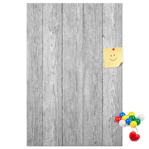 Raw wooden cork note board