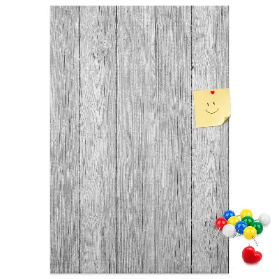 Raw wooden cork note board