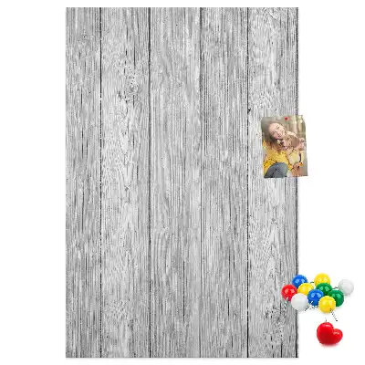 Raw wooden cork note board
