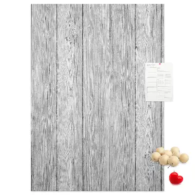 Raw wooden cork note board