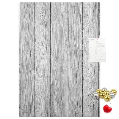 Raw wooden cork note board