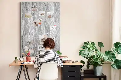 Raw wooden cork note board