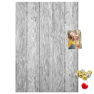 Raw wooden cork note board