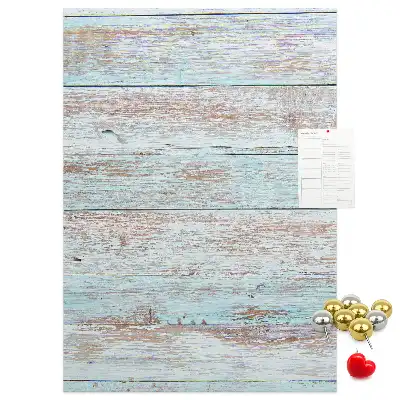 Light pastel cork memo board
