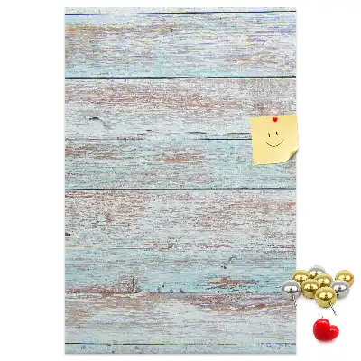 Light pastel cork memo board