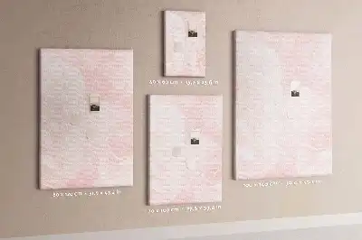 Red roses floral cork memo board