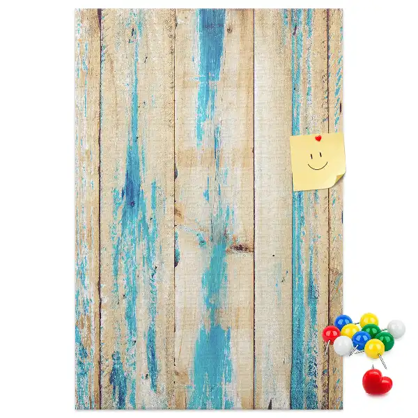 Cork Note Board with Wood Frame
