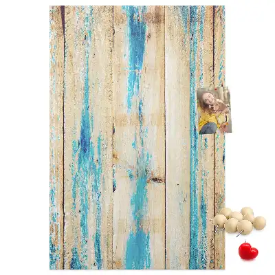 Cork Note Board with Wood Frame