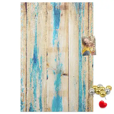 Cork Note Board with Wood Frame