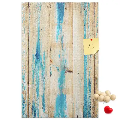 Cork Note Board with Wood Frame