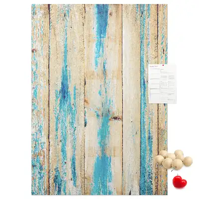 Cork Note Board with Wood Frame