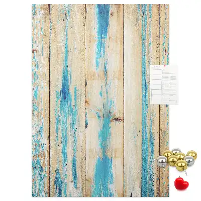 Cork Note Board with Wood Frame