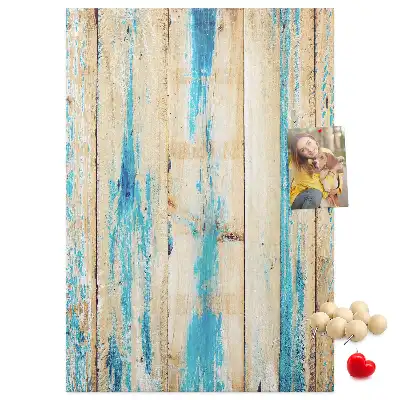 Cork Note Board with Wood Frame