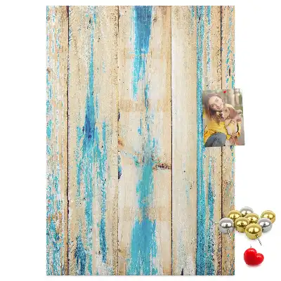 Cork Note Board with Wood Frame