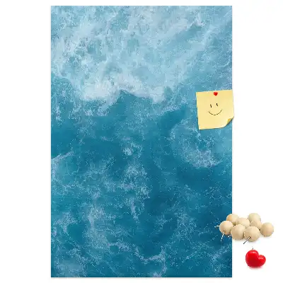 Cork Note Board The sea depths of the ocean