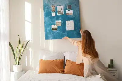 Cork Note Board The sea depths of the ocean