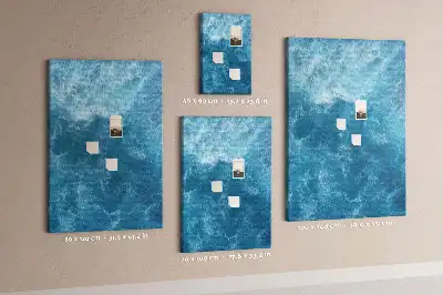 Cork Note Board The sea depths of the ocean