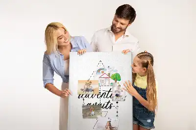 Wall cork memo board Step into the unknown