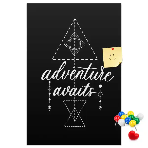 Discover the World Cork Note Board