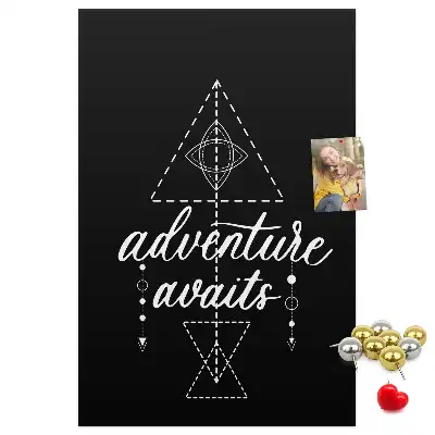 Discover the World Cork Note Board